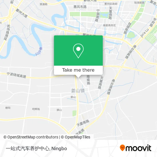 一站式汽车养护中心 map