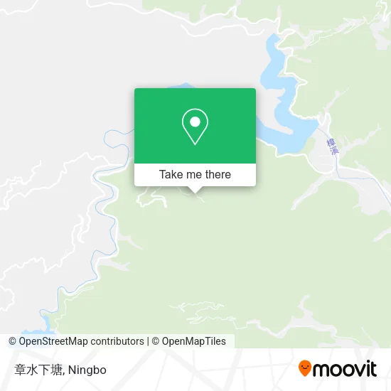 章水下塘 map