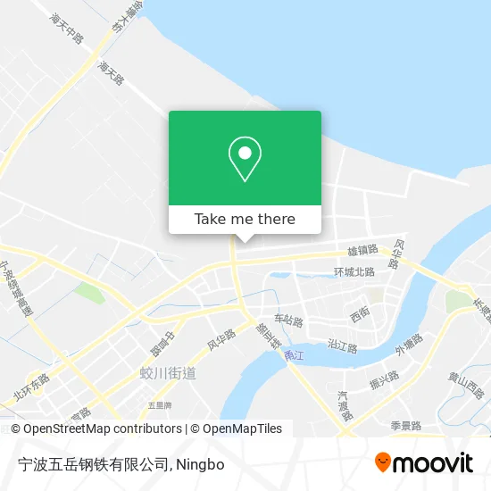 宁波五岳钢铁有限公司 map
