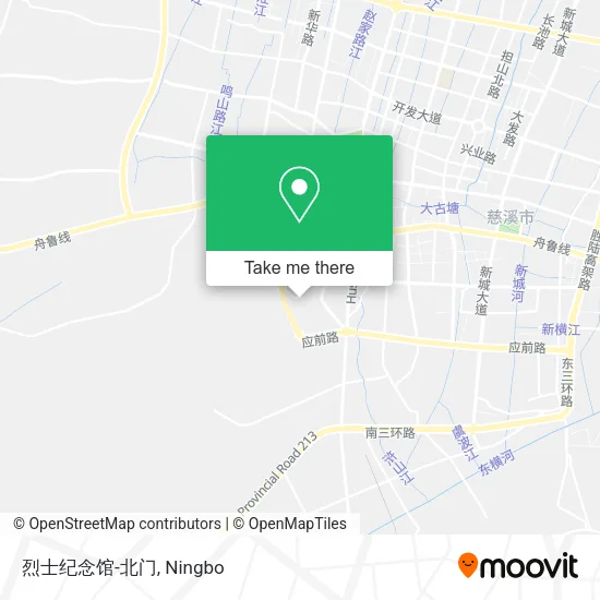 烈士纪念馆-北门 map