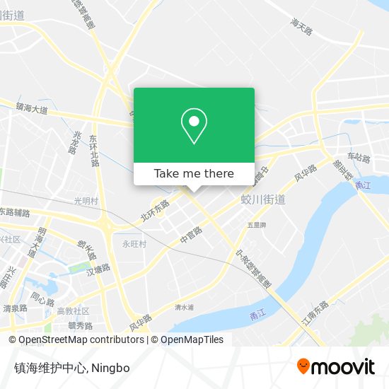 镇海维护中心 map
