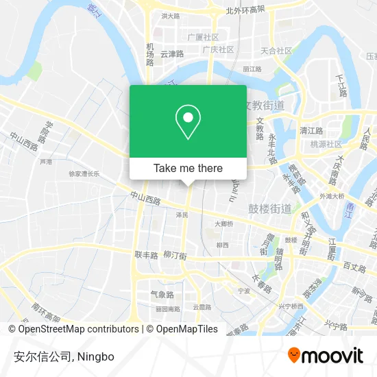 安尔信公司 map
