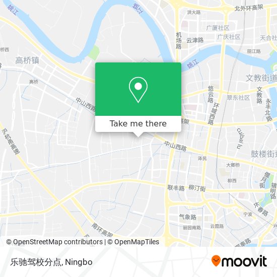 乐驰驾校分点 map