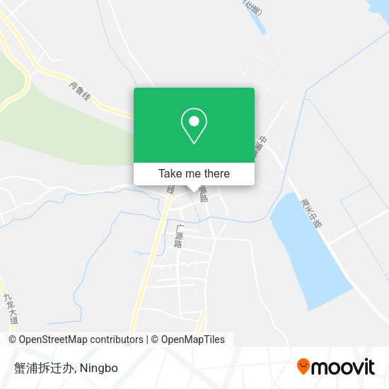 蟹浦拆迁办 map