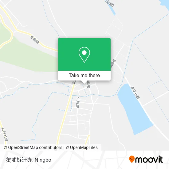 蟹浦拆迁办 map