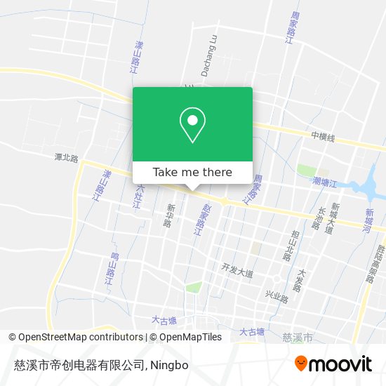 慈溪市帝创电器有限公司 map