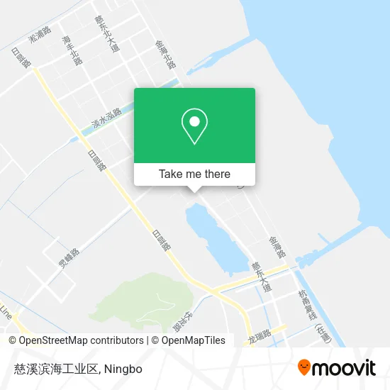 慈溪滨海工业区 map