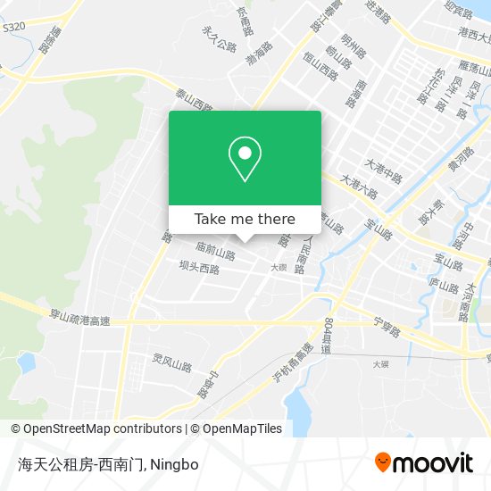 海天公租房-西南门 map
