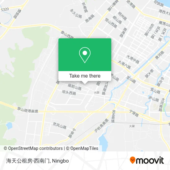 海天公租房-西南门 map