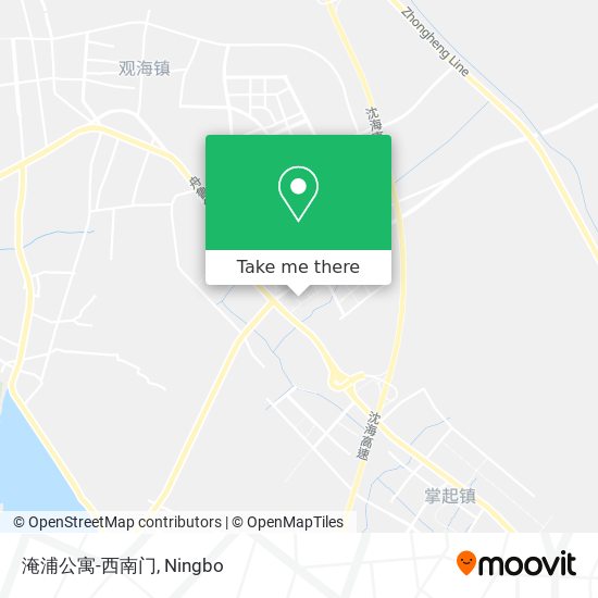 淹浦公寓-西南门 map