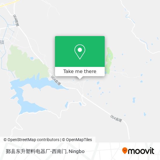 鄞县东升塑料电器厂-西南门 map