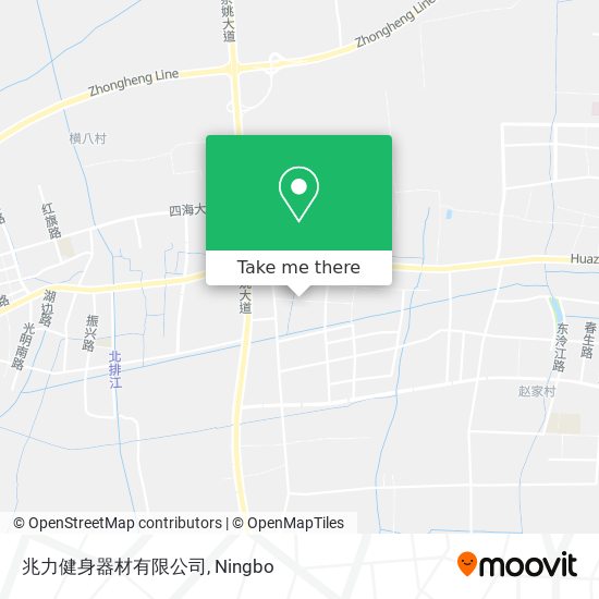 兆力健身器材有限公司 map
