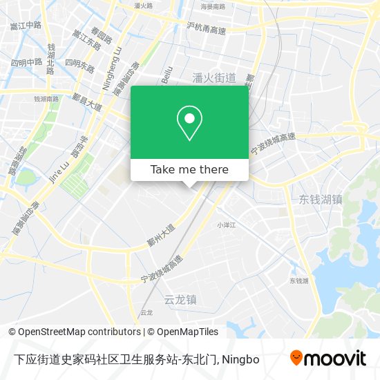 下应街道史家码社区卫生服务站-东北门 map