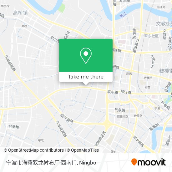 宁波市海曙双龙衬布厂-西南门 map