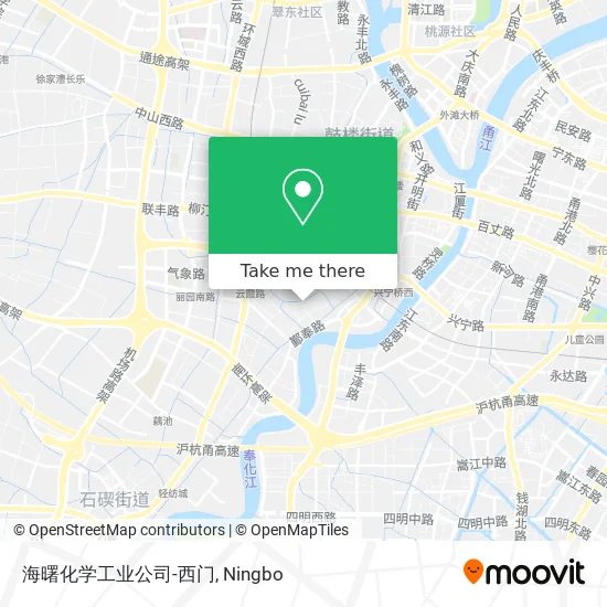 海曙化学工业公司-西门 map