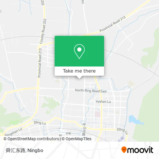 舜汇东路 map