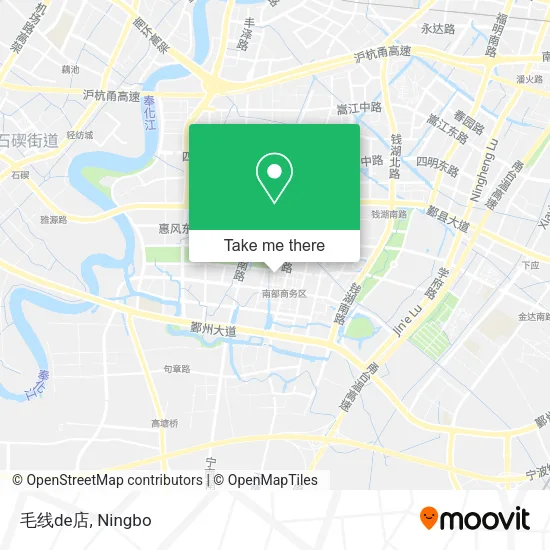 毛线de店 map