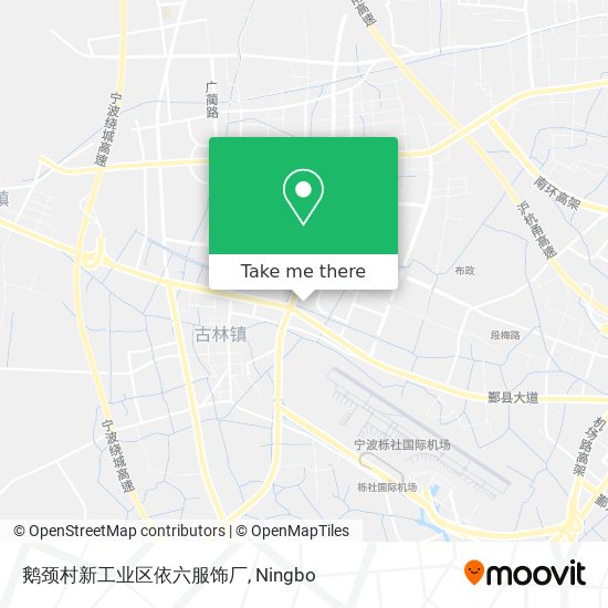 鹅颈村新工业区依六服饰厂 map