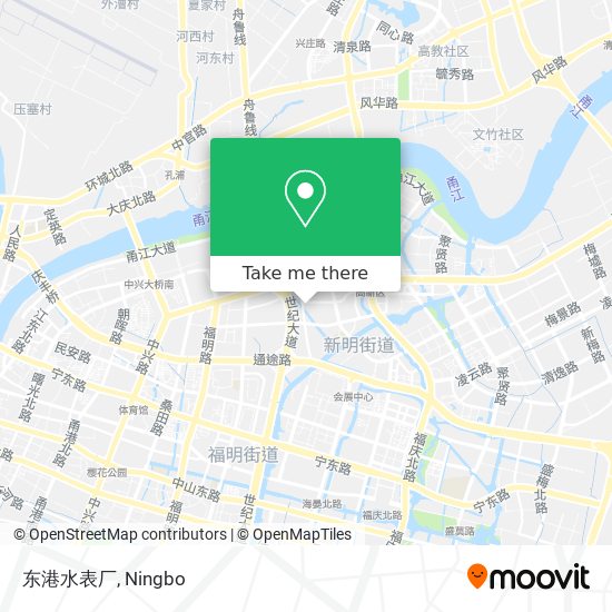 东港水表厂 map