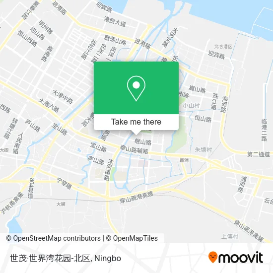 世茂·世界湾花园-北区 map