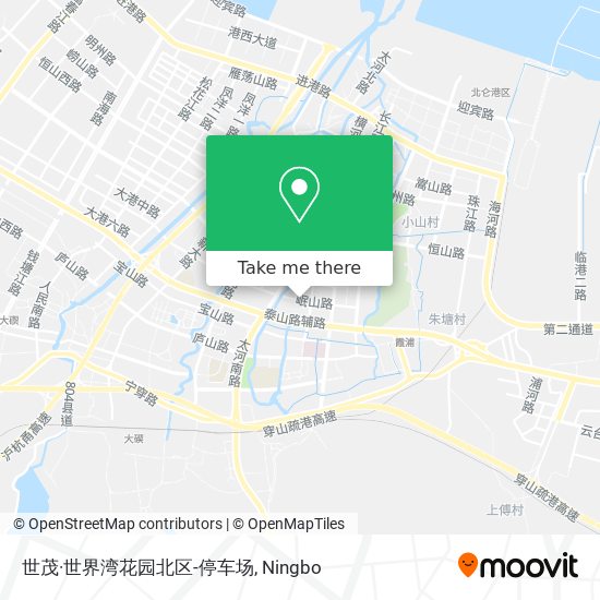 世茂·世界湾花园北区-停车场 map
