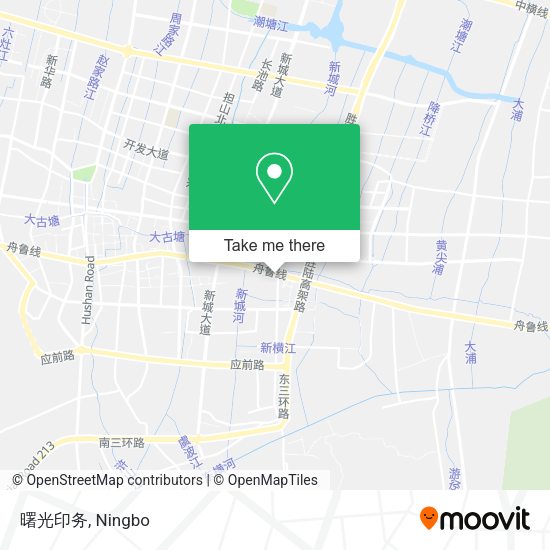 曙光印务 map
