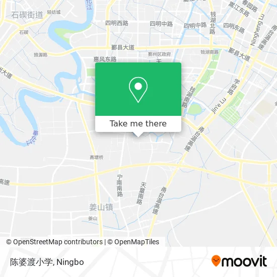 陈婆渡小学 map