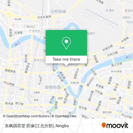 东枫国弈堂·弈缘(江北分部) map