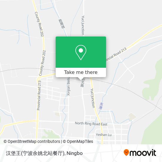 汉堡王(宁波余姚北站餐厅) map