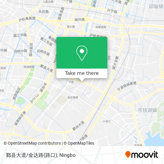 鄞县大道/金达路(路口) map