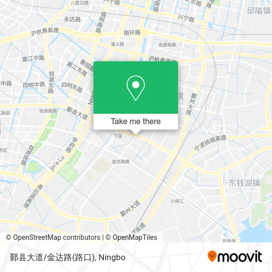 鄞县大道/金达路(路口) map