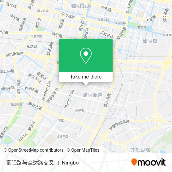 富强路与金达路交叉口 map