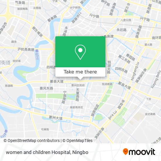 women and children Hospital map