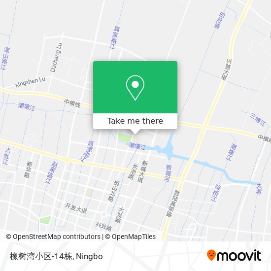 橡树湾小区-14栋 map