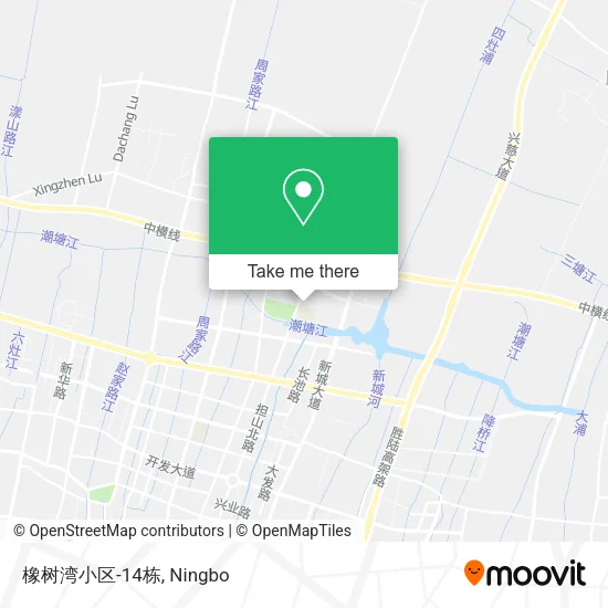 橡树湾小区-14栋 map