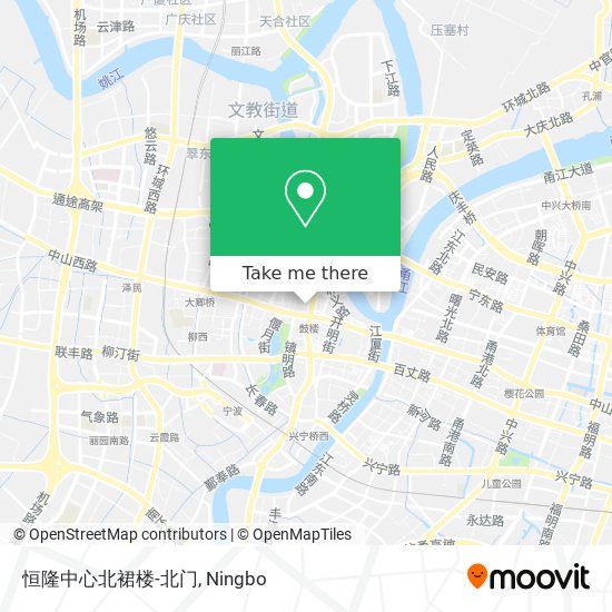 恒隆中心北裙楼-北门 map
