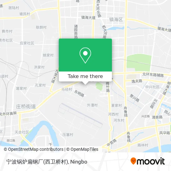 宁波锅炉扁钢厂(西卫桥村) map