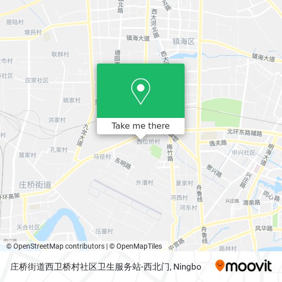 庄桥街道西卫桥村社区卫生服务站-西北门 map