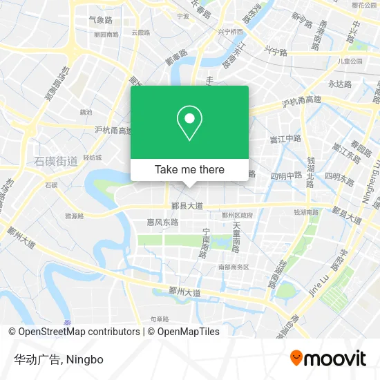 华动广告 map