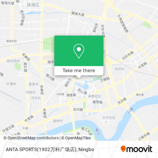ANTA SPORTS(1902万科广场店) map