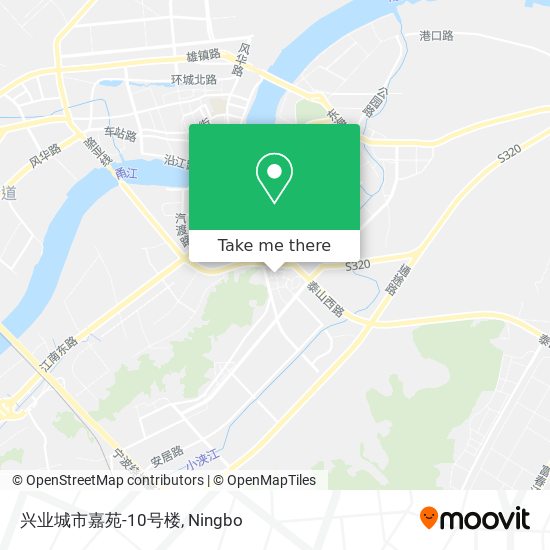 兴业城市嘉苑-10号楼 map