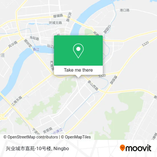 兴业城市嘉苑-10号楼 map
