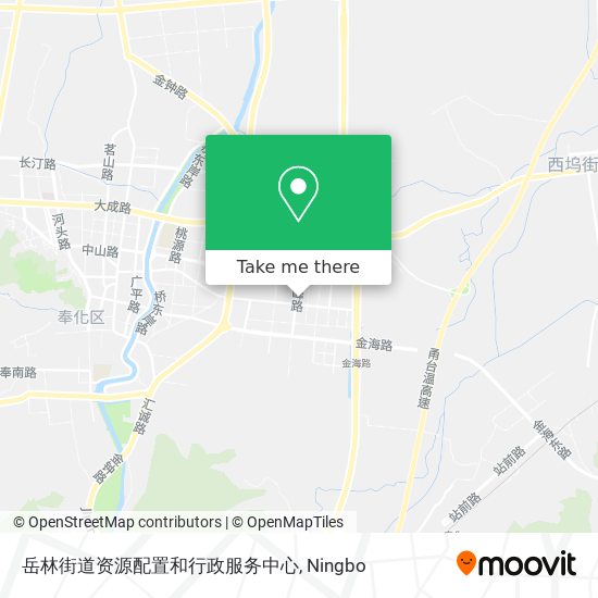 岳林街道资源配置和行政服务中心 map