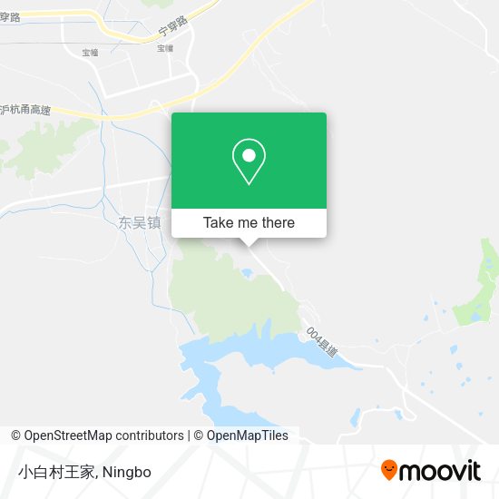 小白村王家 map
