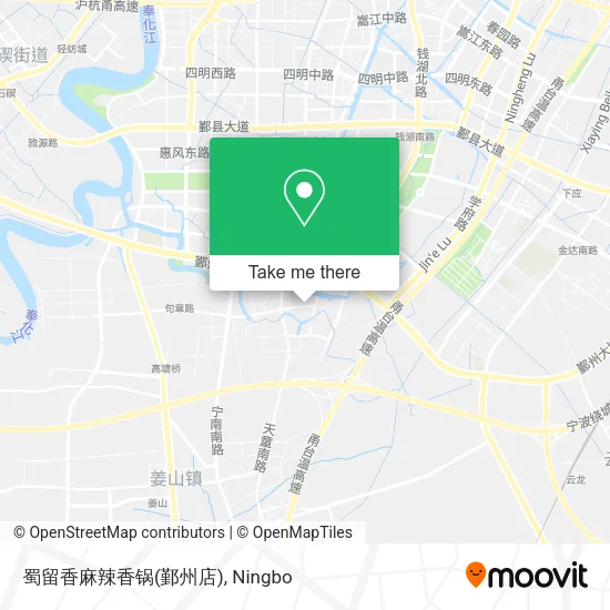 蜀留香麻辣香锅(鄞州店) map