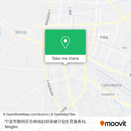 宁波市鄞州区古林镇妇幼保健计划生育服务站 map