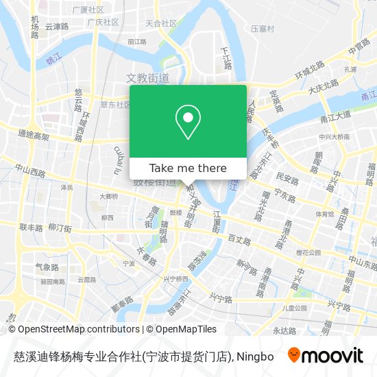 慈溪迪锋杨梅专业合作社(宁波市提货门店) map