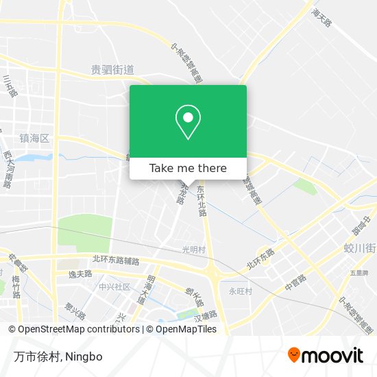 万市徐村 map