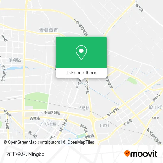 万市徐村 map