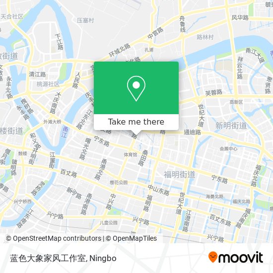 蓝色大象家风工作室 map